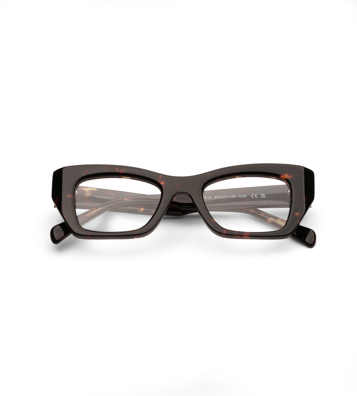 Loonettes Oblong | Brown Tortoise