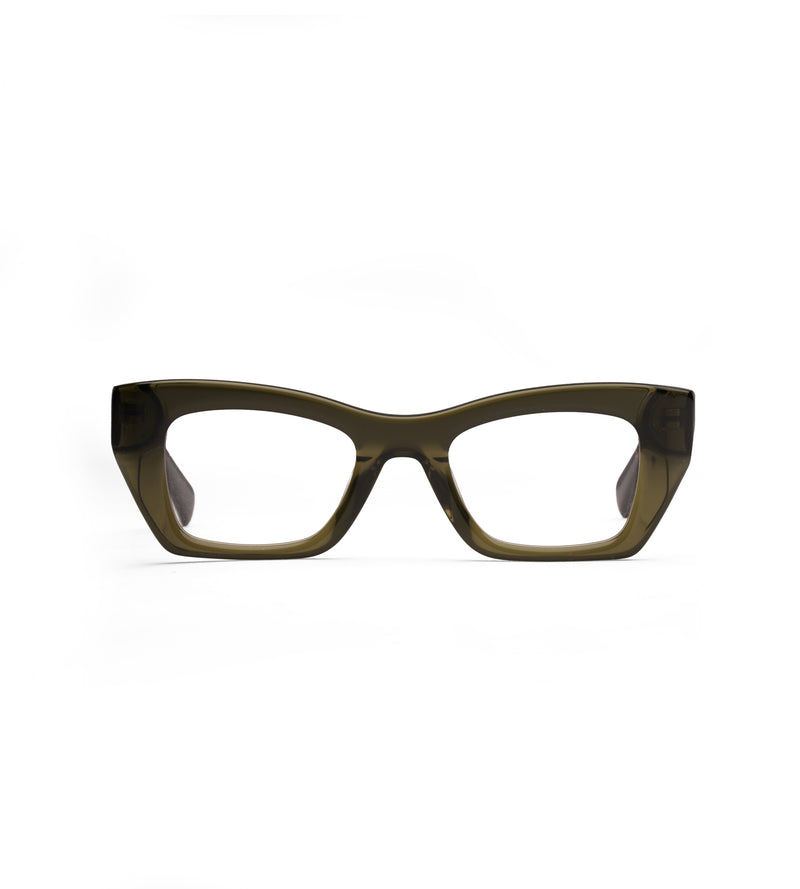 Loonettes Oblong |Olive front | tortoise sides