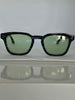 Loonettes plender black green tint lenses