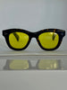 Loonettes splendor brown mottle yellow tinted lenses