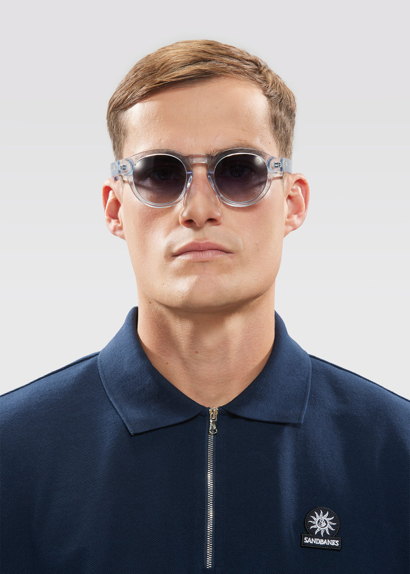 Sandbanks Portofino Round Sunglasses - Poolside
