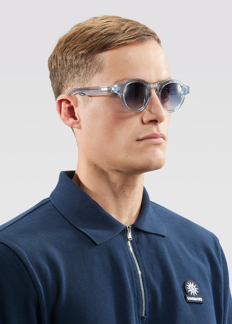 Sandbanks Portofino Round Sunglasses - Poolside