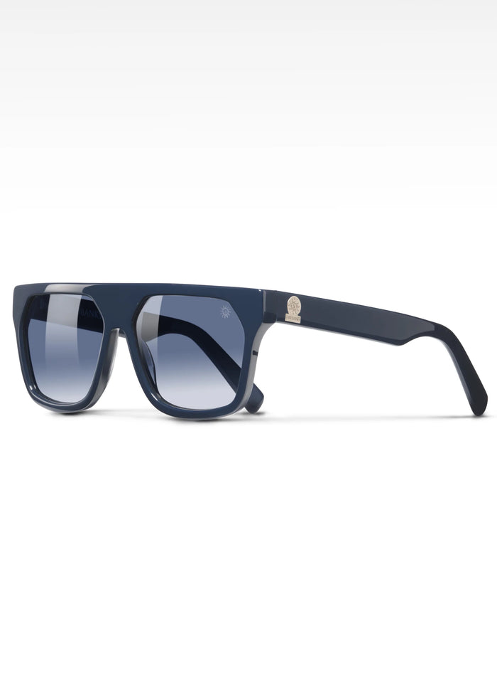 Sandbanks Milano Sunglasses - Navy