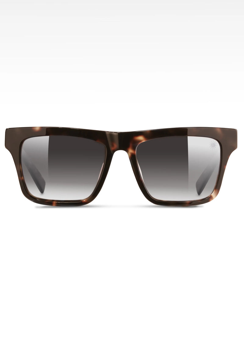 Sandbanks Monaco Wayfarer Sunglasses - Havana