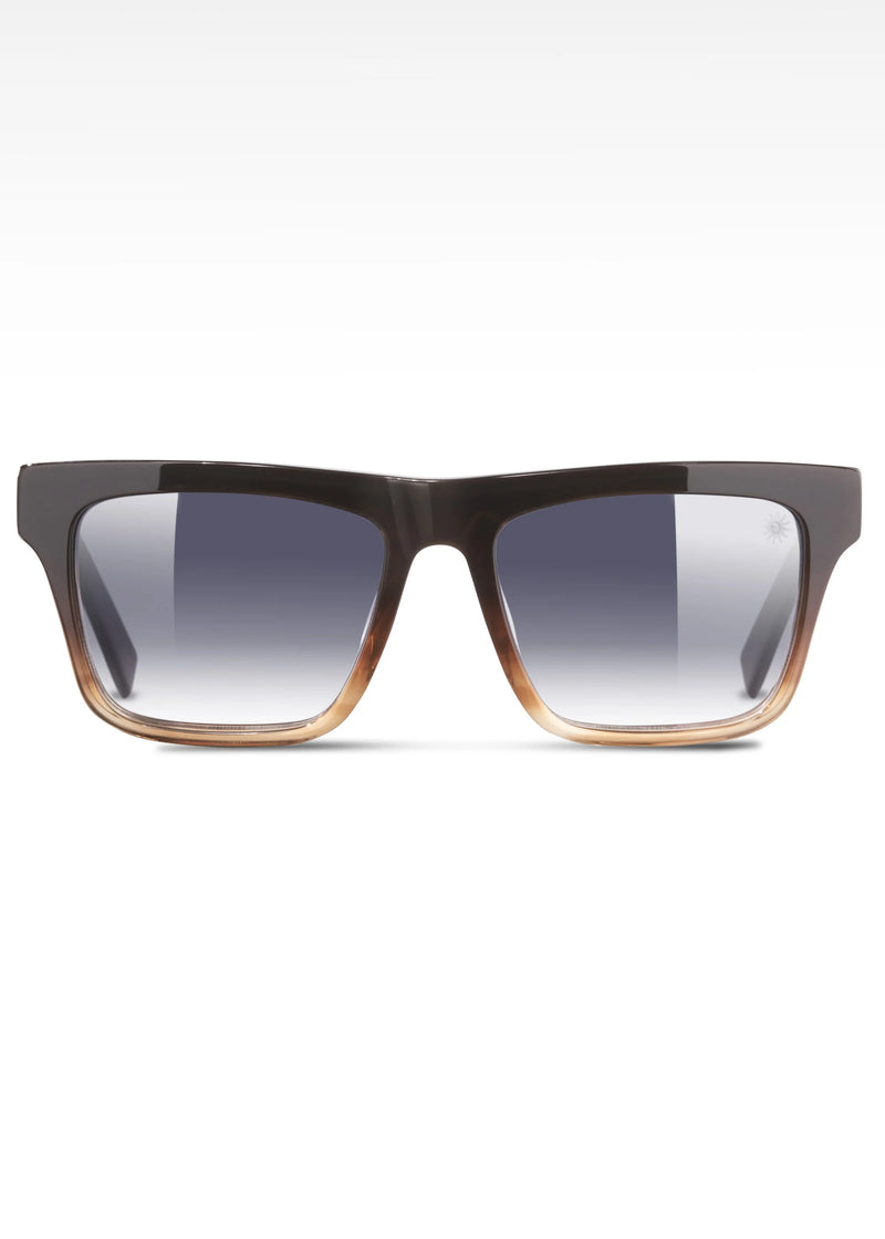 Sandbanks Monaco Wayfarer Sunglasses - Sunset