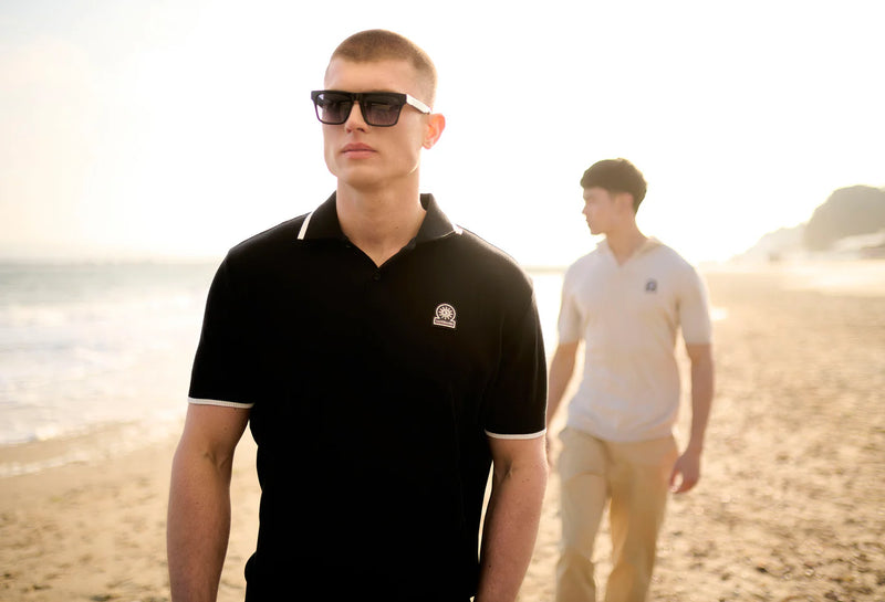 Sandbanks Monaco Wayfarer Sunglasses - Noir