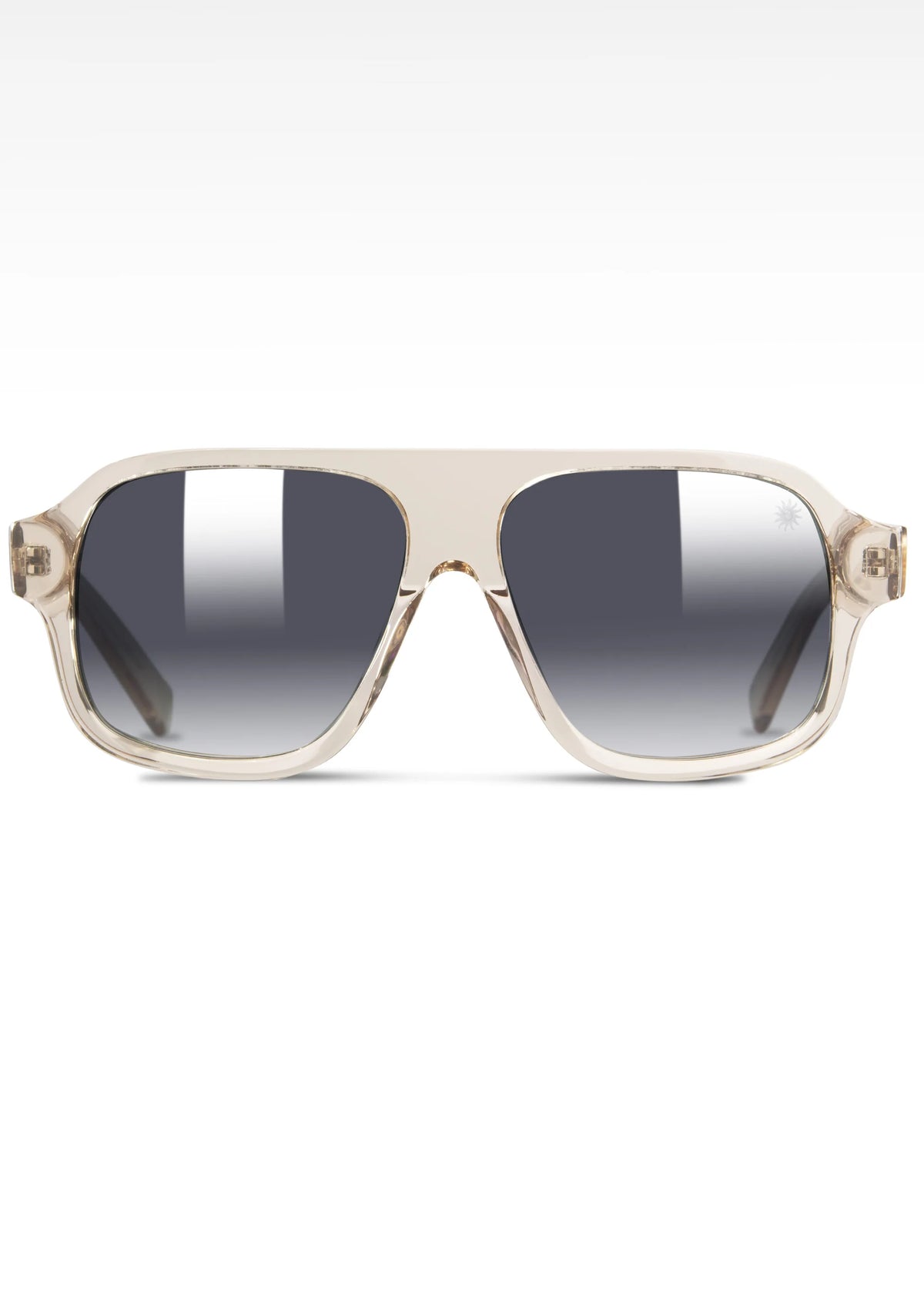 Sandbanks Vegas Aviator Sunglasses - Sand